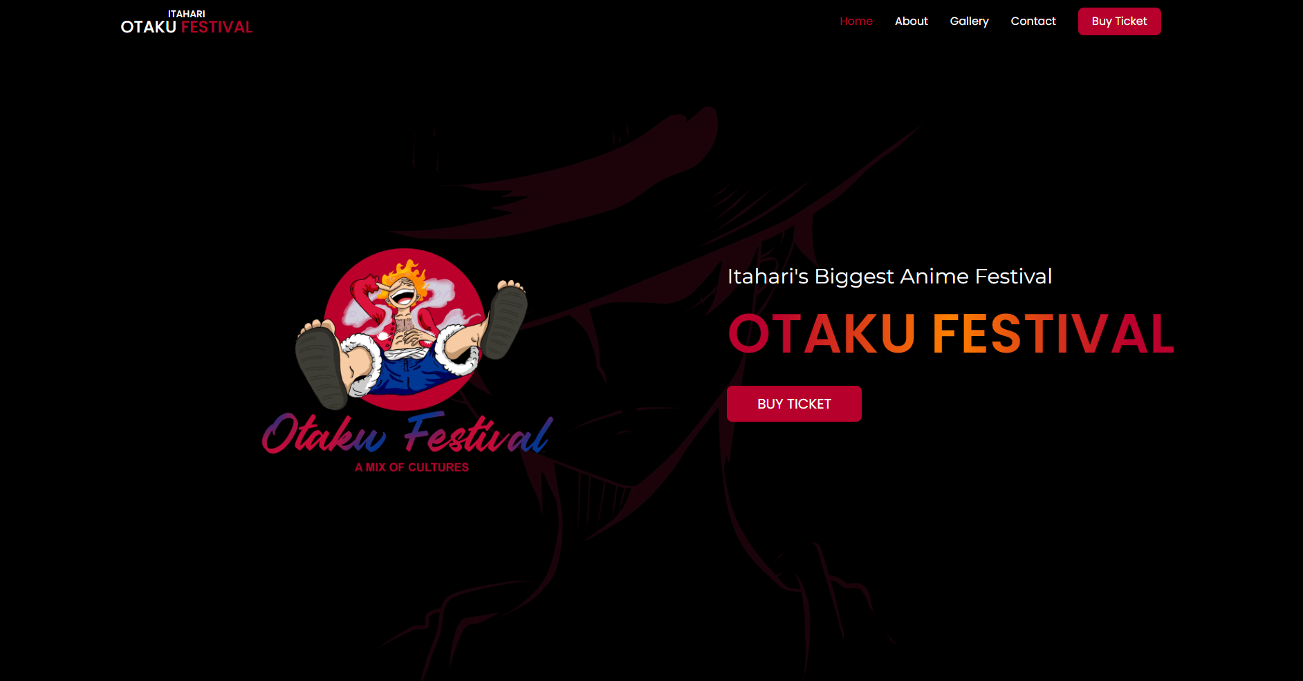 Otaku Festival Website
